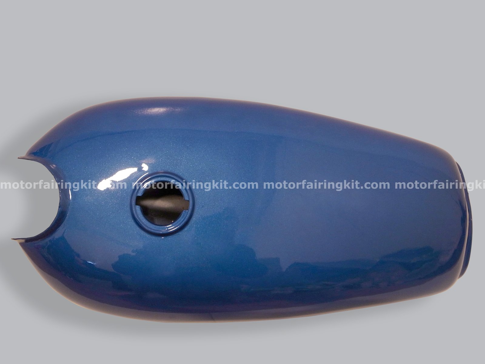 Classic Cafe Racer Fuel Tank - Blue | Motor Fairing Kit